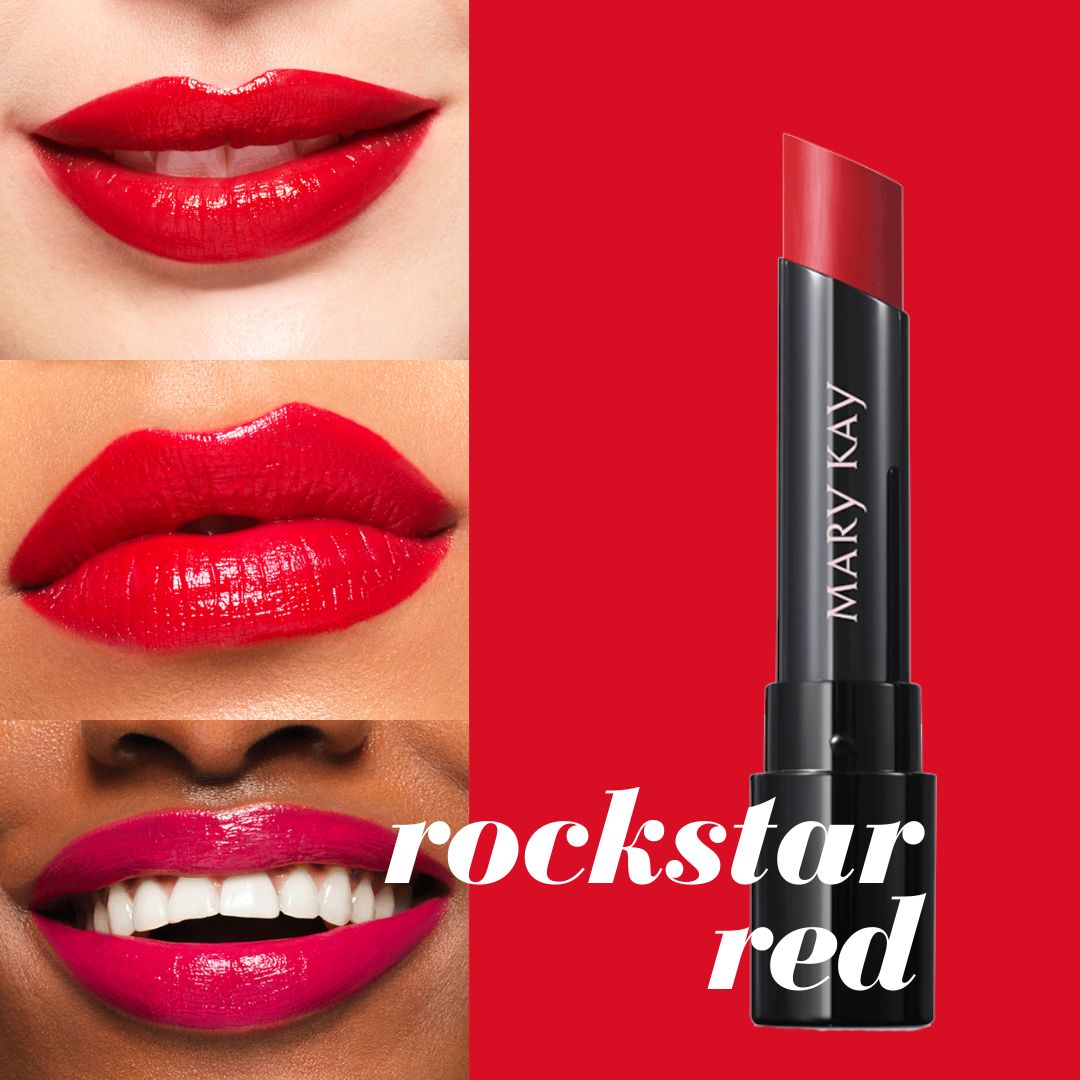 Mary Kay® Supreme Hydrating Lipstick - Rockstar Red Shine
