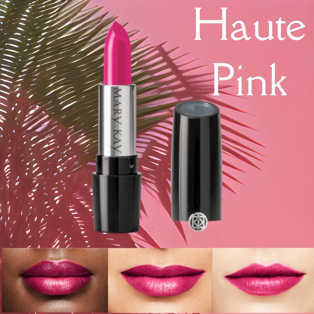 Mary Kay® Gel Semi-Shine Lipstick-  Haute Pink Shine