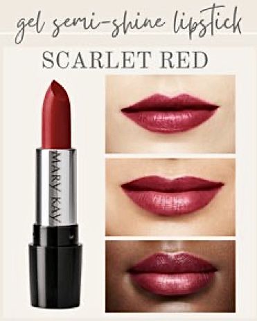 Mary Kay® Gel Semi-Shine Lipstick - Scarlet Red