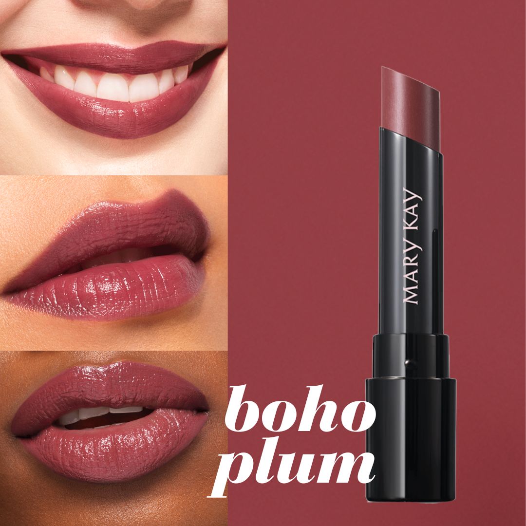 Mary Kay® Supreme Hydrating Lipstick -Boho Plum Shine