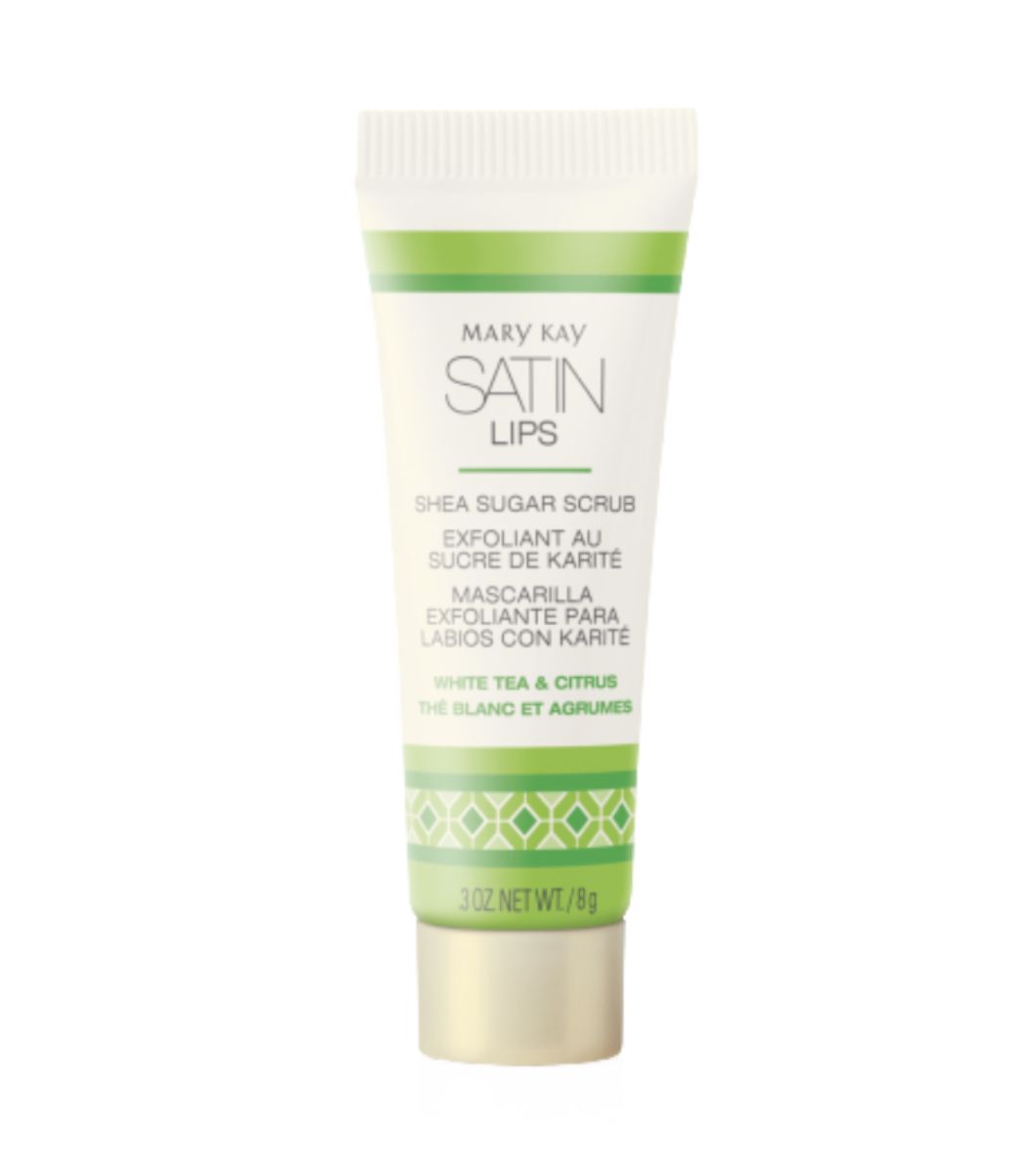 White Tea & Citrus Satin Lips® Shea Sugar Scrub